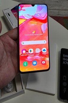 SAMSUNG A70 128GB TOP STAV + PRISL. - 7