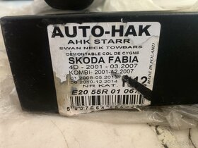 Ťažné zariadenie na Skoda Fabia sedan/combi - 7