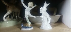 Figuralny porcelán Royal Dux, Pirken Hammer... - 7