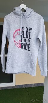 Born to Ride Live to Ride - Dámska Mikina - 7