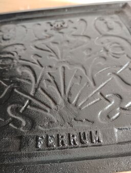 Predám renovované liatinové dvierka od starých kachlí - 7