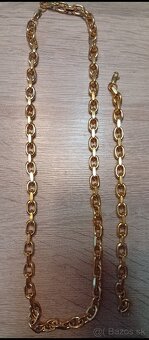 Krásny pozlátený pánsky set..plus darček - 7