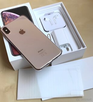 iPhone Xs Gold BATERIE 100% TOP - 7