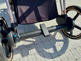 Predame kocik Cybex E-priam (rosegold+KOI) s vybavou - 7
