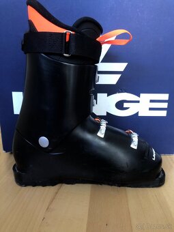 Detské lyžiarky Lange RSJ 60 BLACK/ORANGE FLUO veľkosť 41 - 7