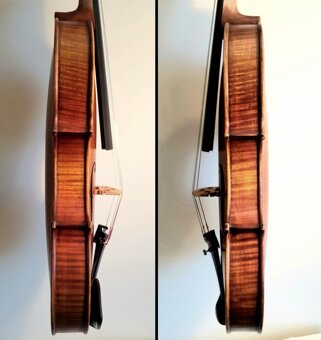 husle 4/4 Guarneri Del Gesu " Enescu, Cathedral 1725" - 7