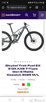 Fuel EX 8 GX AXS T-Type Gen 6 - 7