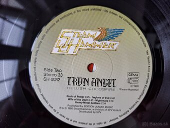 Lp IRON ANGEL - Hellish Crossfire - 7