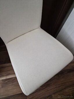 Jedálenské stoličky z ekokože 4ks - 7