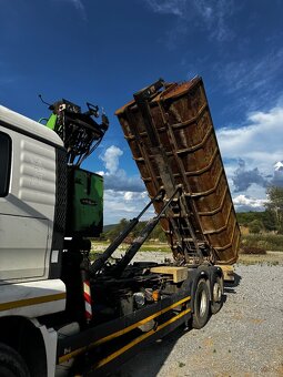 MAN TGA 26.413 kontajner ,hydraulická ruka ,drapak. - 7