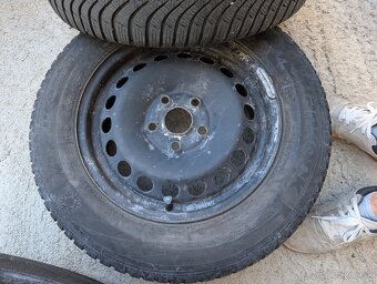 plechove disky 5x112 plus zimne pneu 195/65 r15 hankook - 7