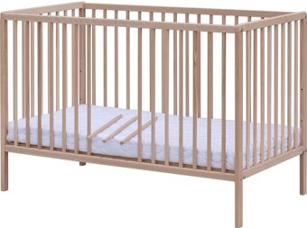 Detska postielka masiv, matrac, bočnice, podložka - 7