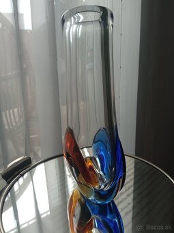 Vaza z hutného skla - 7