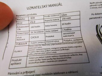Predam sluchadla na bluetooth - 7