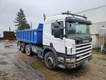 Sklapac Scania 124 420 2004 8x4 porucha motora - 7
