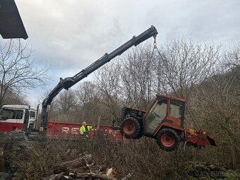 Preprava materialu, hydraulická ruka - 7