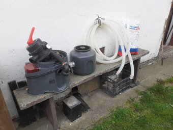 bazén Intex + piesková filtrácia + ostatné... - 7