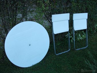 Set-stôl + stoličky. - 7