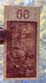 Bankovky ČSSR UNC/1+ - 7