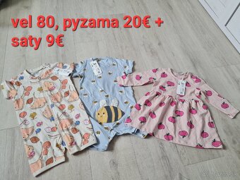Lindex pyzama veľ 62, 80 - 7