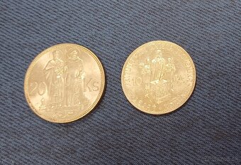 Strieborné mince Slovenska republika,1941,1944, ag spolu 22g - 7