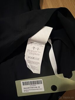 Pánske čierne Off-White tričko - 7