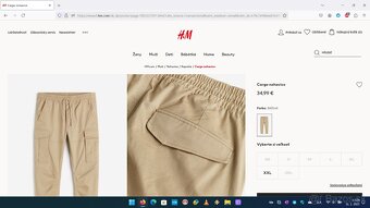 Cargo nohavice HM (Kapsáče) - 7