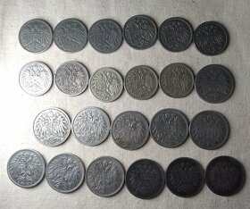 Obehové mince Rakúsko-Uhorsko HELLER 1892-1918 - 7