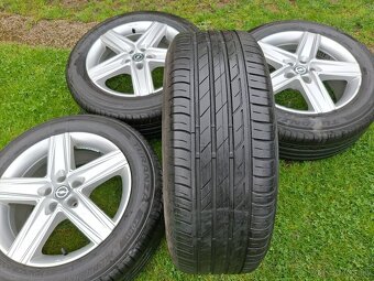 17" ALU disky 5x105 Opel Mokka + letné 215/60 r17 7mm... - 7