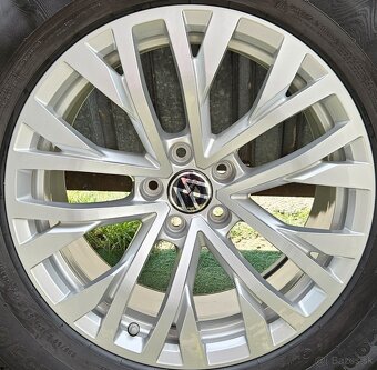 Atraktívne hliníkové disky originál VW - 5x112 R18 - 7