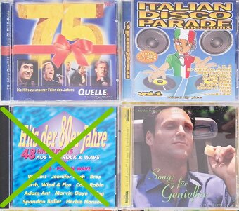 ROZNE CD VÝBERY - kus 1,00€ - 7