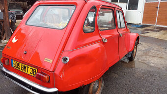 citroen dyane 6 vymena za zdvihak atd,,2cv - mehari - - 7