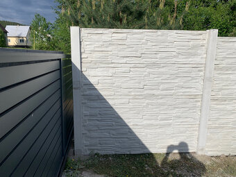 Betónové ploty od výrobcu – ZĽAVY, montáž, 3000+ realizácií - 7