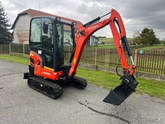 Minibagr Kubota KX019-4 hyd.podvozek / 2x lžíce - 7