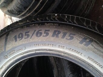 Ponúkam letné Pneu 195/65r15 6/7mm - 7