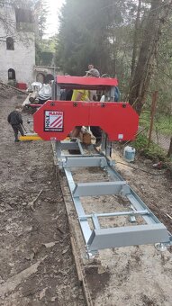 Kmeňová pásová píla - Holz mann BBS 550 smart - 7