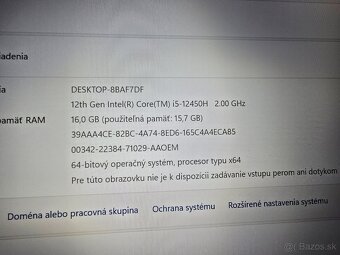 Lenovo ideapad slim 3i s 512gb ssd diskom 16gb ram a i5 proc - 7