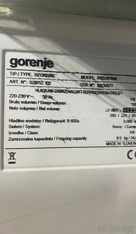 GORENJE chladnička - 7