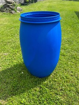 Plastový sud 120L na dažďovú vodu, kvas, olej, krmivo – HDPE - 7
