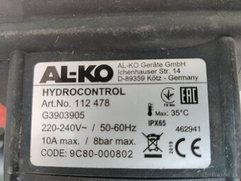 Alko jet 6000/5 a hydrocontrol - 7