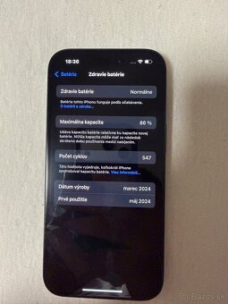 iPhone 15 128GB 100%stav - 7