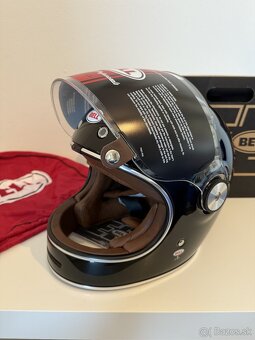 Prilba- Bell Bullitt gloss black - NOVÁ Veľkosť S - 7