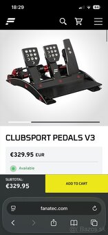 Predám SETUP F1 Fanatec / V3 / Samsung - 7