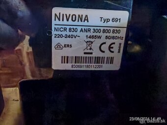 Espresso kávovar Nivona 691 NICR830 - 7