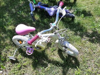 Predám krásny bielo ružový bicykel PRE NAJMENŠÍCH - 7