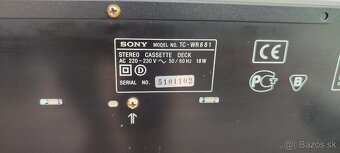 Tape deck Sony - 7