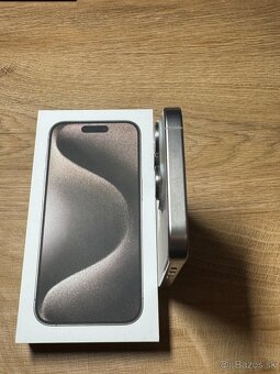 iPhone 15 Pro 128GB Natural Titanium AKO NOVÝ - 7
