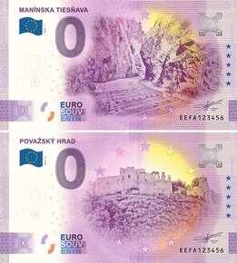 0 euro / 0 € souvenir bankovky 2022/1 - 7