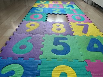 Penové puzzle, čísla - 7