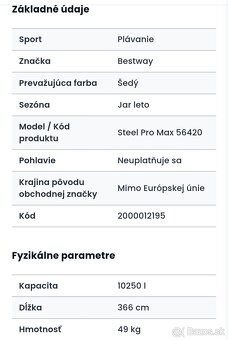 Predám nový bazén - 7